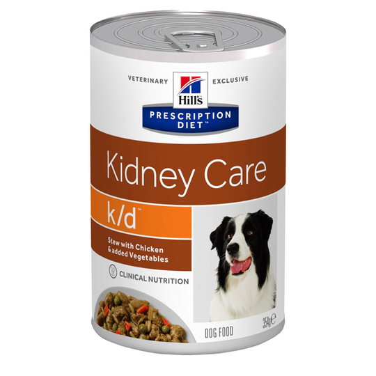Hill's Prescription Diet k/d Kidney Care Stew Chicken hundfoder - Ekonomipack: 48 x 354 g