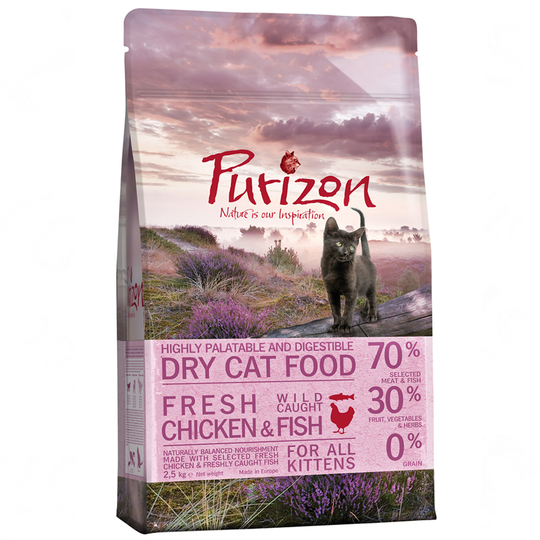 Purizon Kitten Chicken & Fish - 2,5 kg
