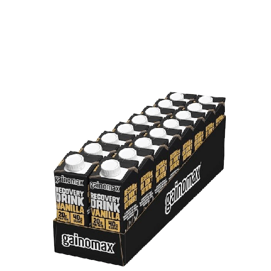 16 x Gainomax Recovery, 250 ml, Vanilla