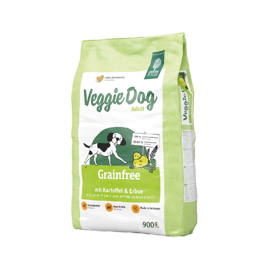 Green Petfood VeggieDog Grainfree - 4,5 kg ( 5 x 900 g)