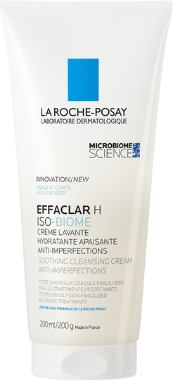 La Roche-Posay Effaclar H Iso-biome Rengöringscreme 200ml