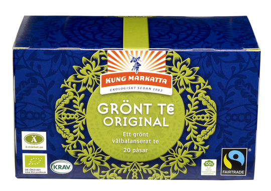 Kung Markatta Grönt Te Krav FT 20 påsar