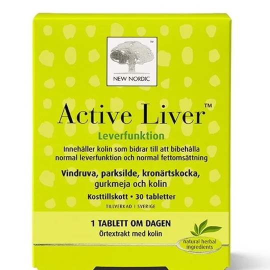 New Nordic Active Liver 30 kapslar