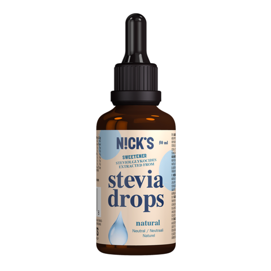 Nicks Stevia Drops Natural 50 ml