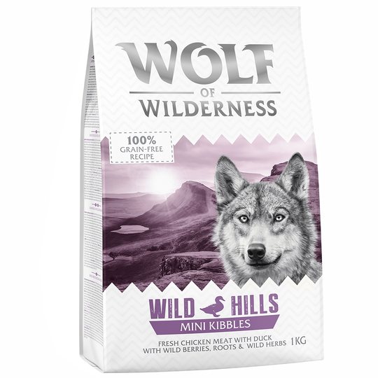 Wolf of Wilderness Mini Wild Hills - Duck - 1 kg