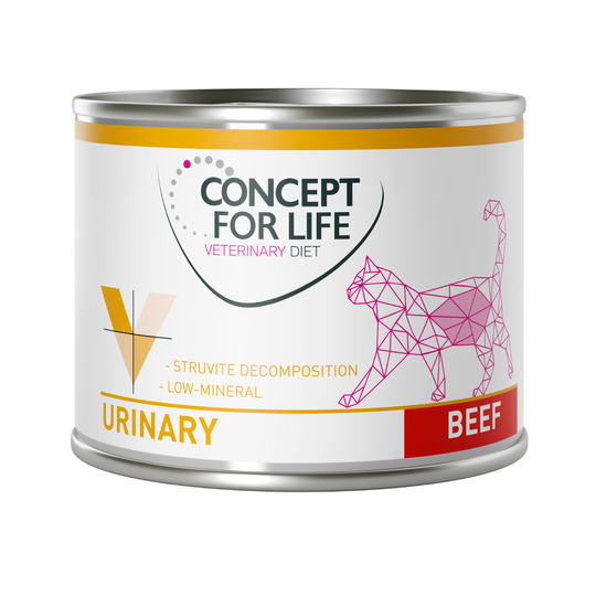 Concept for Life Veterinary Diet Urinary Beef - 12 x 200 g