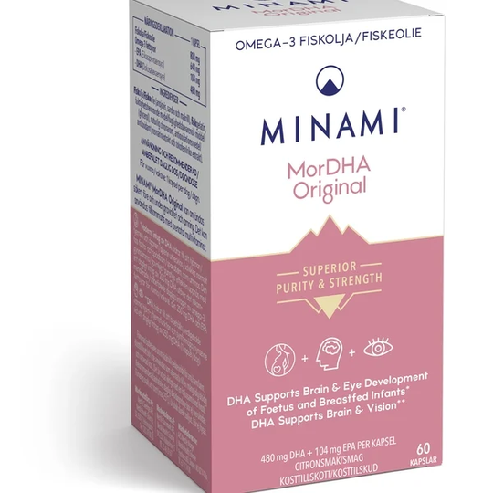 Minami MorDHA Original Omega-3 80% 60 kapslar