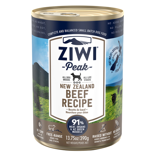 Ekonomipack: ZIWI® Peak 12 x 390 g - Nötkött