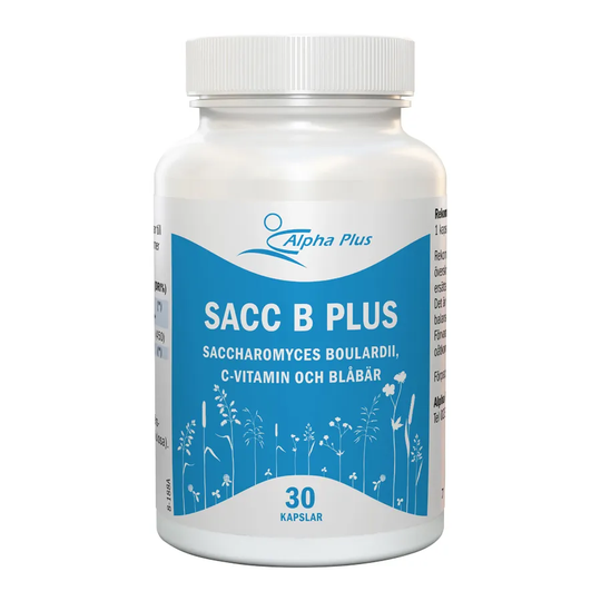 Alpha Plus Sacc B Plus, 30 kapslar