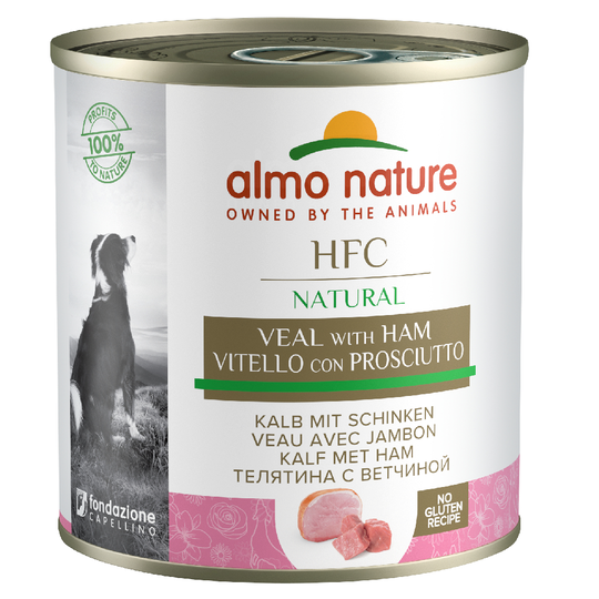 Almo Nature HFC 6 x 280 g / 290 g - Kalv & skinka (290 g)