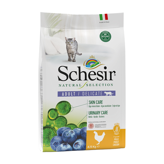Schesir Natural Selection Adult med kyckling - Ekonomipack: 2 x 4,5 kg