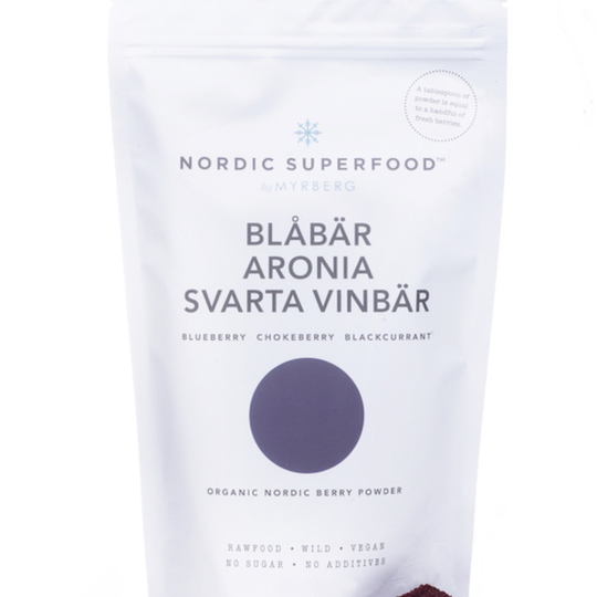 Nordic Superfood by Myrberg Nordic Superfood Blue - Blåbär, aronia, svarta vinbär 80 g
