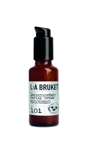 L:a Bruket Ansiktskräm Rich Morot & Bergamott, 50ml