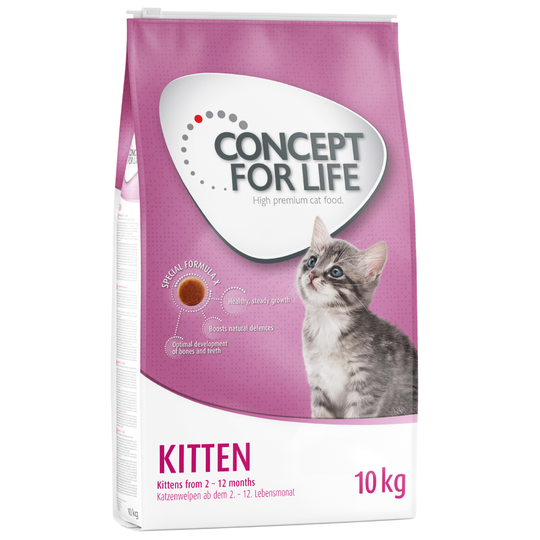 Ekonomipack: Concept for Life - Kitten (2 x 10 kg)
