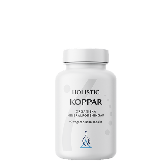 Koppar 2 mg, 90 kapslar