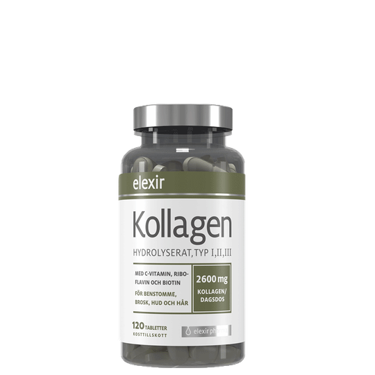 Kollagen, 120 tabletter