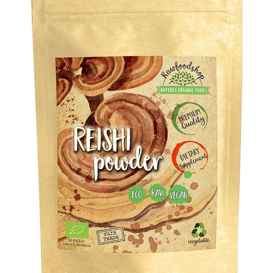 Rawfoodshop Reishi Mushroom Pulver EKO 100 g