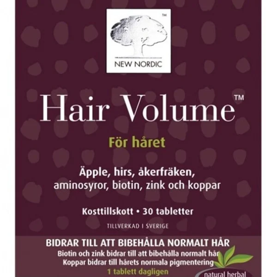 New Nordic Hair Volume 30 tabletter