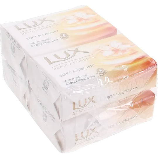 Lux Tvål Bar Soft & Cream 4-pack