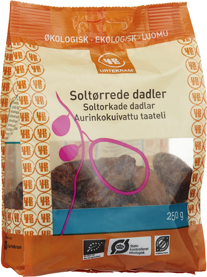 Urtekram Soltorkade Dadlar Eko 250 g