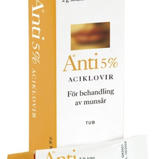 Anti, kräm 5 % 2 gr