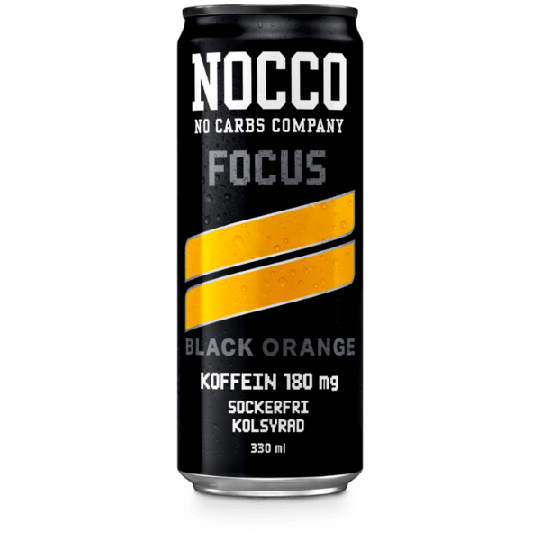 NOCCO Focus Black Orange 330 ml