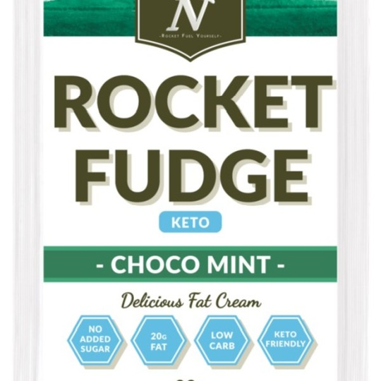Nyttoteket Rocket Fudge 3 KETO Choco Mint 32 g