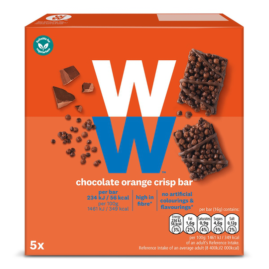 WW ViktVäktarna Chokladbar med smak av apelsin 90 g