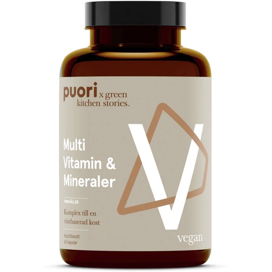 Puori V Multi Vitamin & Mineraler 60 kapslar