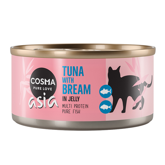 Cosma Asia in Jelly 6 x 170 g - Kyckling & barramundi