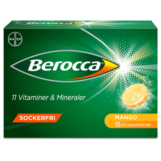 Berocca Performance Mango 45 brustabletter