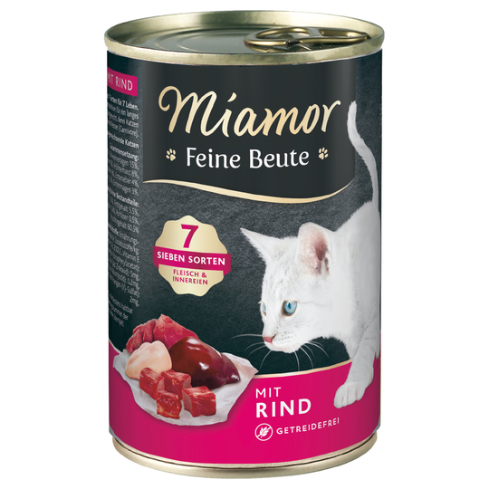 Miamor Feine Beute 12 x 400 g - Nötkött