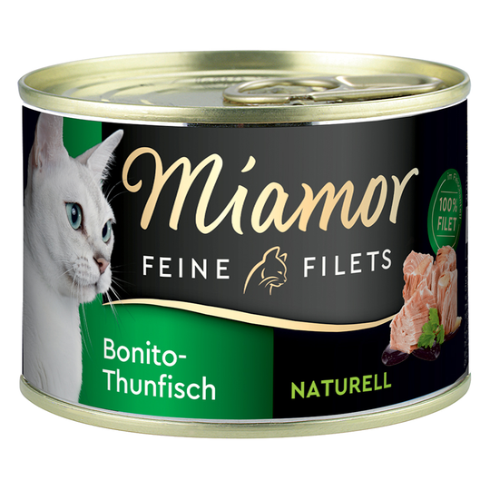Miamor Fine Filets Naturelle 6 x 156 g - Bonito-tonfisk