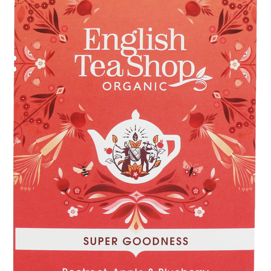 English Tea Shop Super Goodness Rödbeta, Äpple & Blåbär 30 g