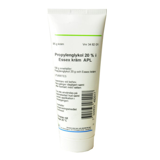 Propylenglykol i Essex kräm APL Kräm 20% Tub, 95g