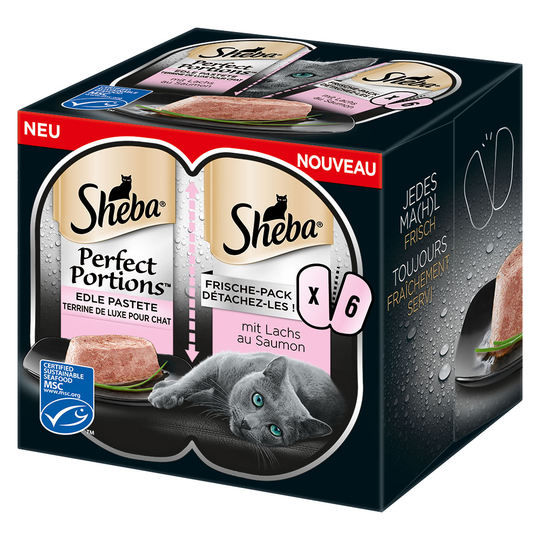 Sheba Perfect Portions 6 x 37,5 g - Lax