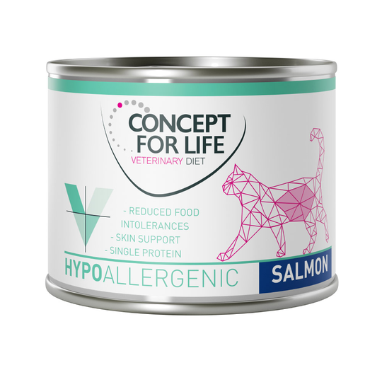 Concept for Life Veterinary Diet Hypoallergenic Salmon - 6 x 185 g