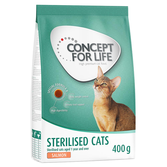 Concept for Life Sterilised Cats Salmon - 400 g