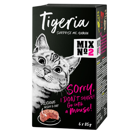 Ekonomipack: Tigeria 24 x 85 g - No. 2 Mix
