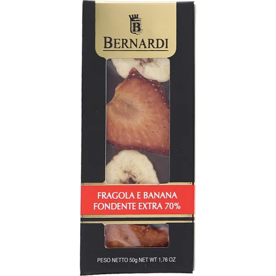 Bernardi Mörk Choklad Banan Jordgubbe
