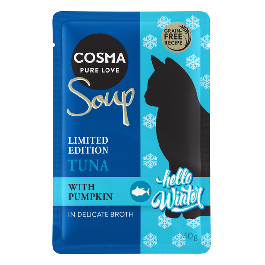 Cosma Soup Winter Edition Tonfisk med pumpa - Ekonomipack: 24 x 40 g