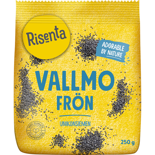 Risenta Vallmofrön 250 g