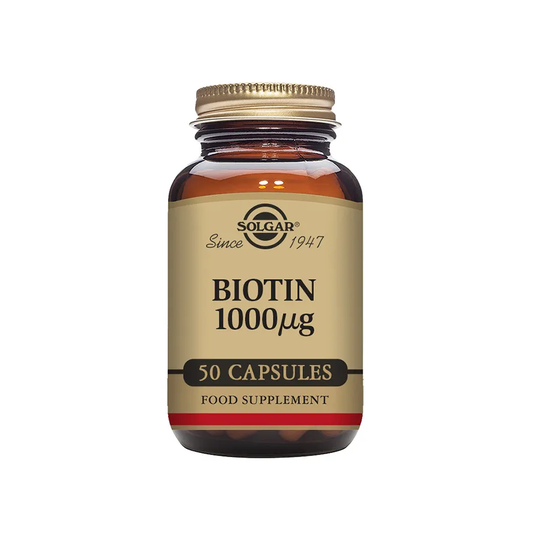 Solgar Biotin 1000mcg, 50 kapslar