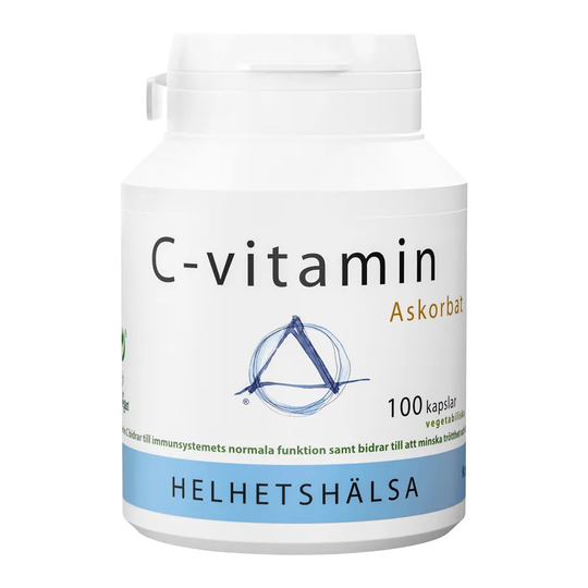Helhetshälsa C-vitamin Askorbat, 100 kapslar