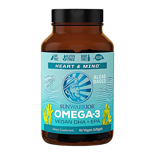Sunwarrior Omega-3 Vegansk, 60 kapslar