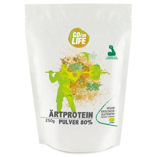 Go For Life Ärtprotein 80% 250 g