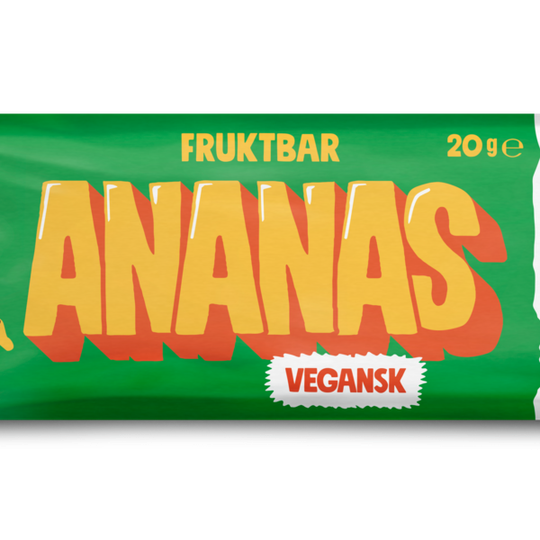 Smiling Fruktbar 100% Ananas 20 g
