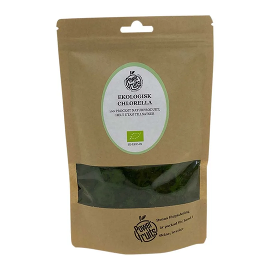 Powerfruits Chlorella, 250 g ekologisk