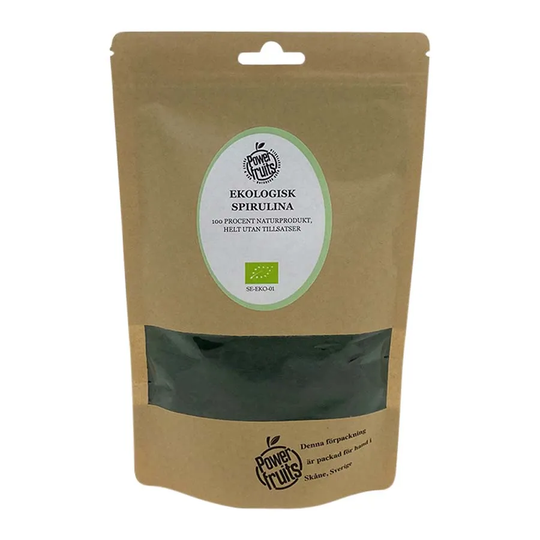 Powerfruits Spirulina, 250 g ekologisk