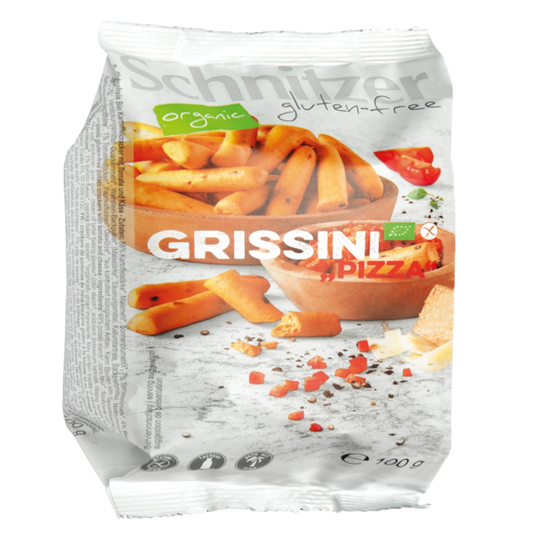Schnitzer Glutenfria Ekologiska Grissini Pizza 100 g